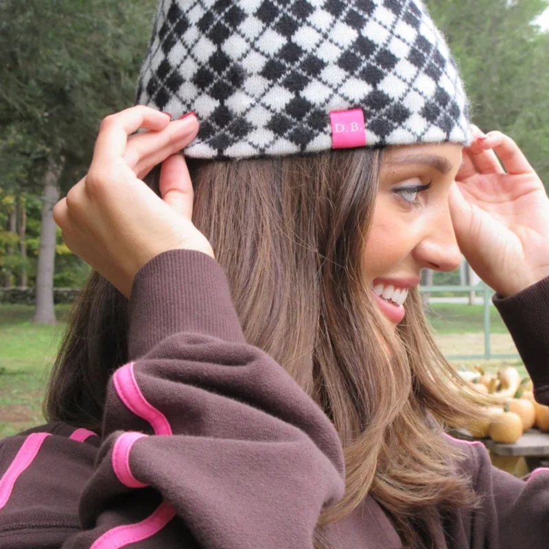 D.B. Beanie - Argyle Check — Dairy Boy
