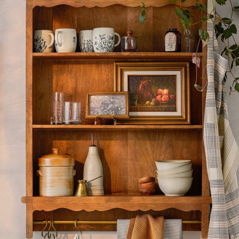 Daphne Wooden Wall Shelf magnolia