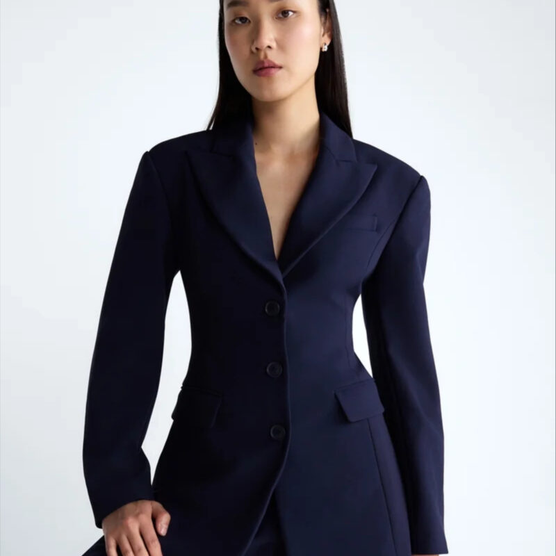 Devil Wears Prada Scoop Collection Women's and Women’s Plus Single Breasted Blazer, Sizes XS-4X