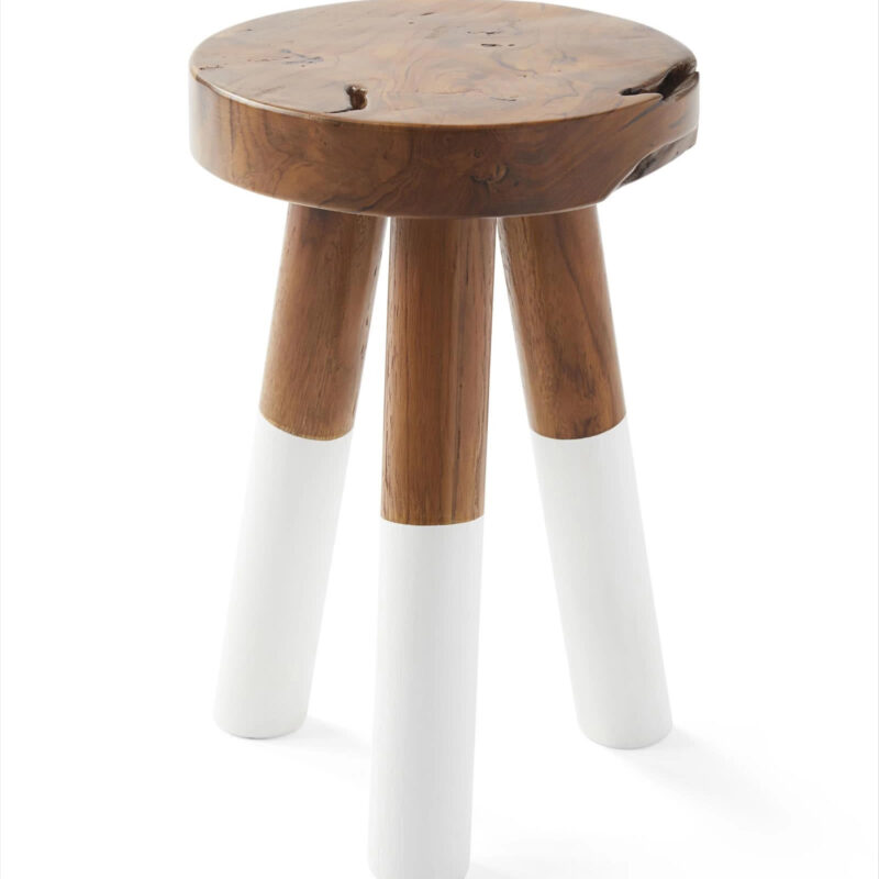 Serena & Lily Dip-Dyed Stools