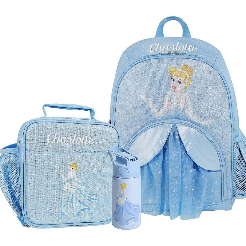 Disney Princess Cinderella Critter Mackenzie Backpack Bundle, Set of 3