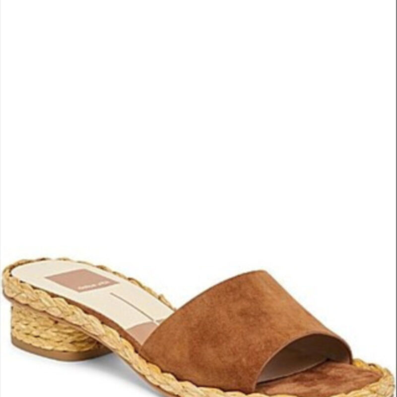 Dolce Vita Dixi Suede Banded Slide Sandals - 9.5