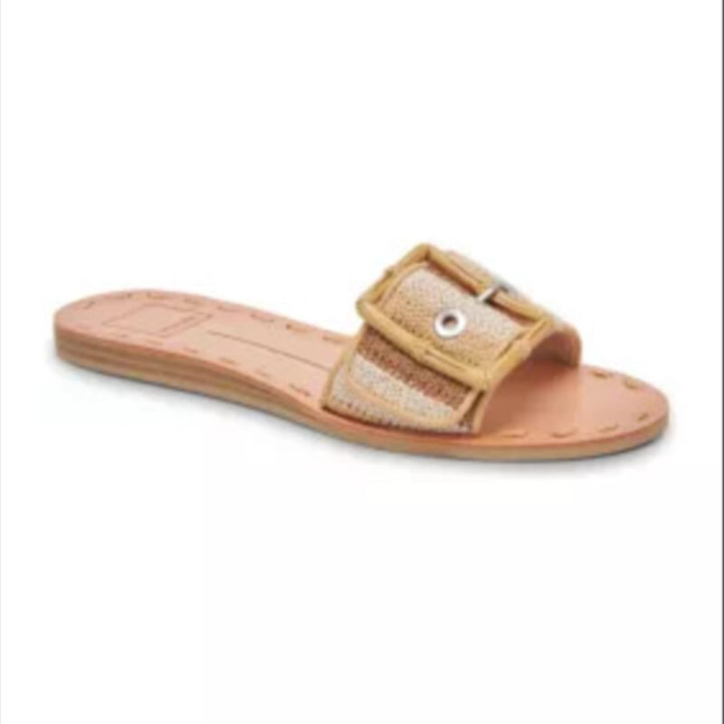 Dolce Vita Women's Dasa Slide Sandals, Tan, 9.5M
