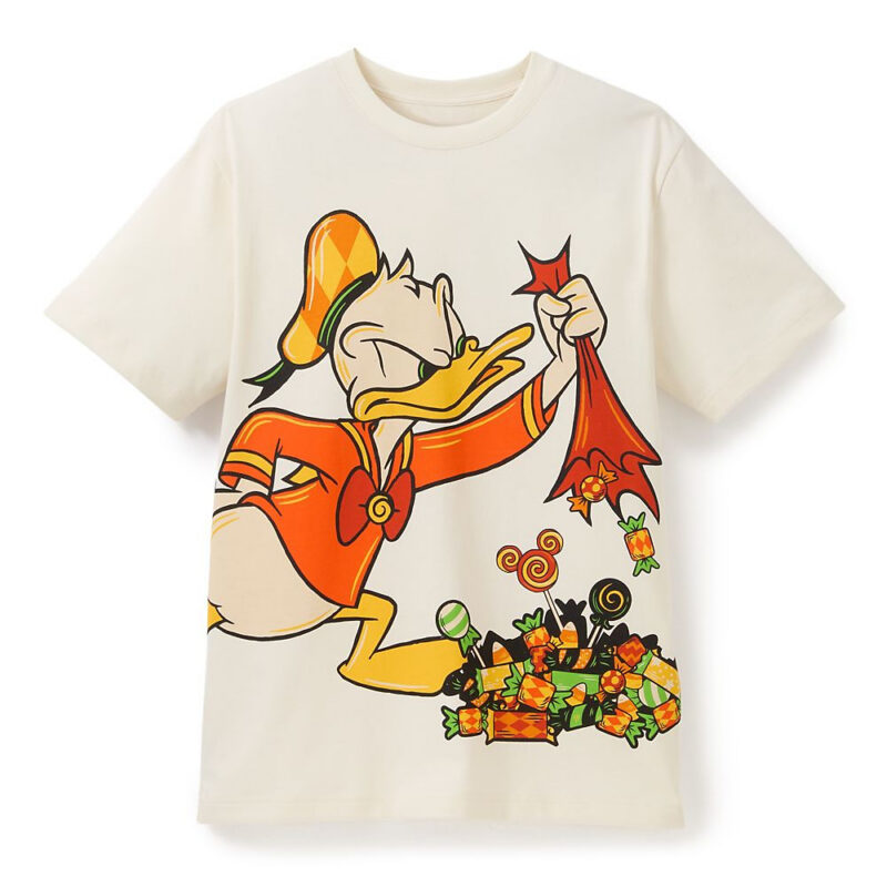 Donald Duck Halloween Candy T-Shirt for Adults