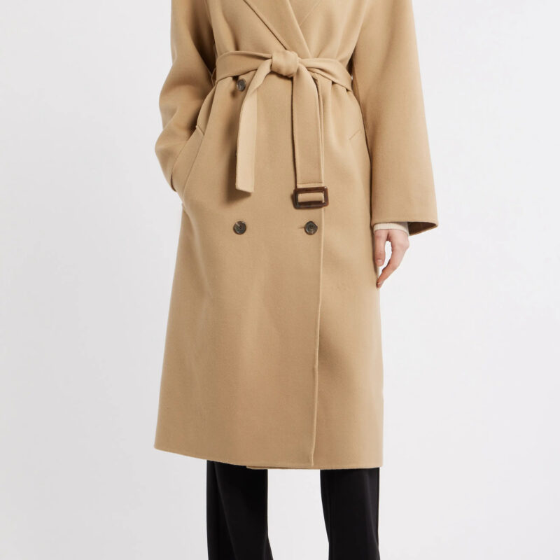 Double Breasted Longline Trench Coat (Women) | Nordstrom