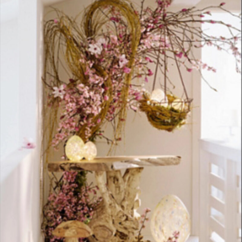 Easter Tree Entryway Decor Bundle