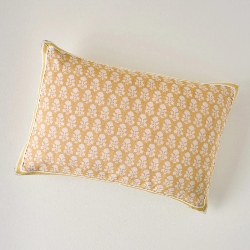 Ellie Block Print Pillow