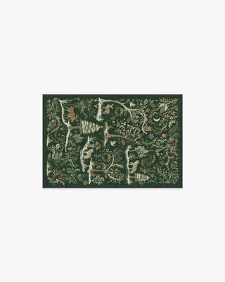 Elwood Forest Green Rug