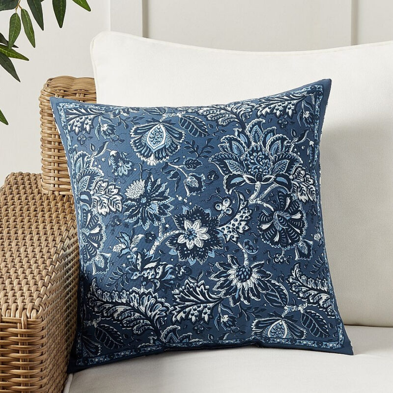 Evalina Reversible Floral Outdoor Pillow