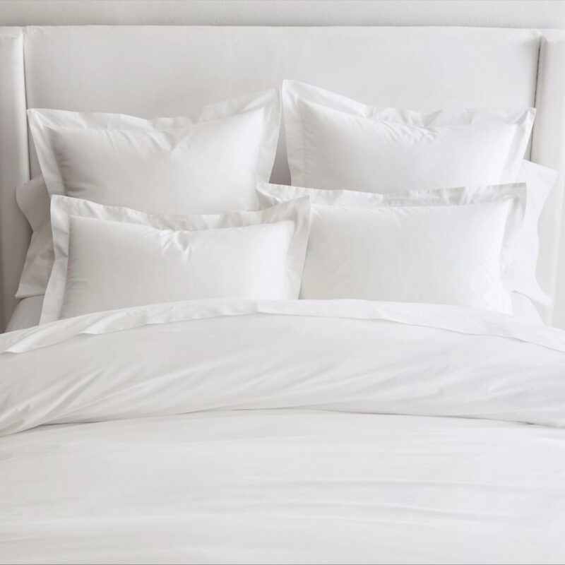 Everyday Percale Duvet, White, King/Cal. King