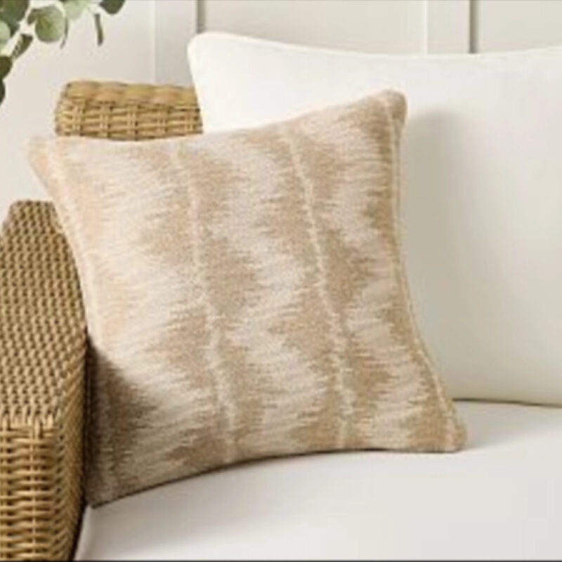 Evie Ikat Woven Outdoor Pillow