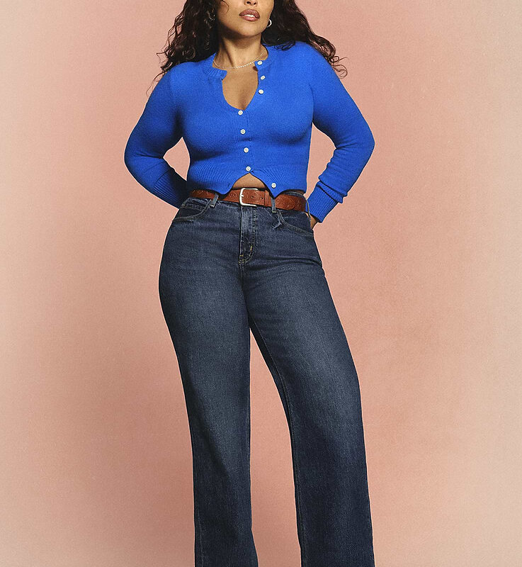 Extra High-Waisted Wide-Leg Jeans