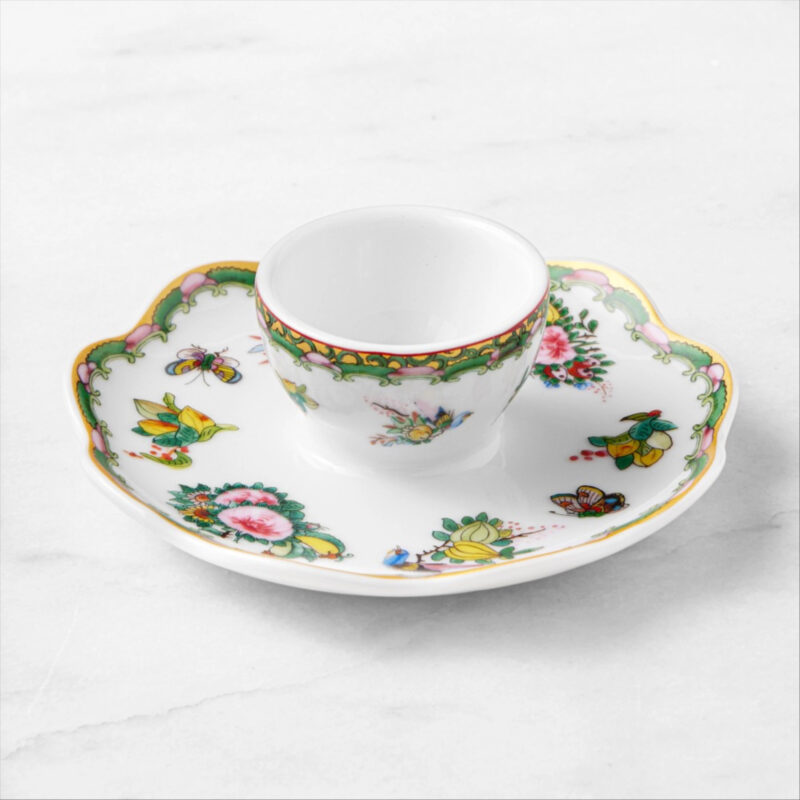 Famille Rose Egg Cups