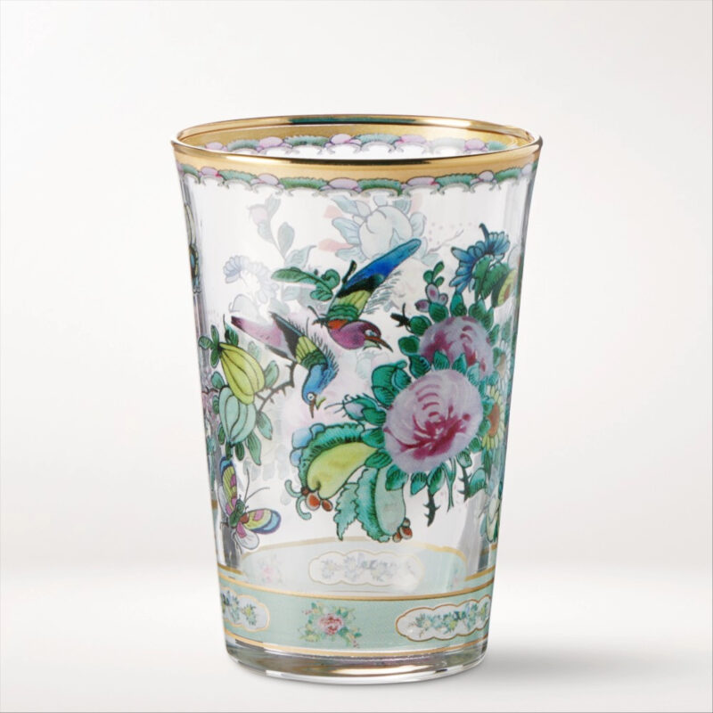 Famille Rose Tumblers, 12-oz