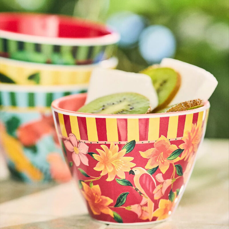 Farm Rio x Anthropologie Assorted Melamine Nut Bowls, Set of 4