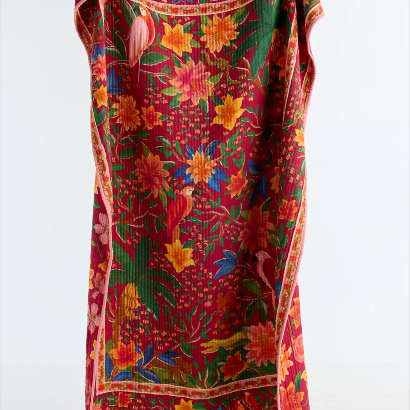 Farm Rio x Anthropologie Cotton Printed Throw