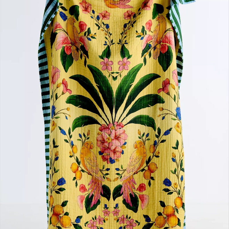 Farm Rio x Anthropologie Cotton Printed Throw