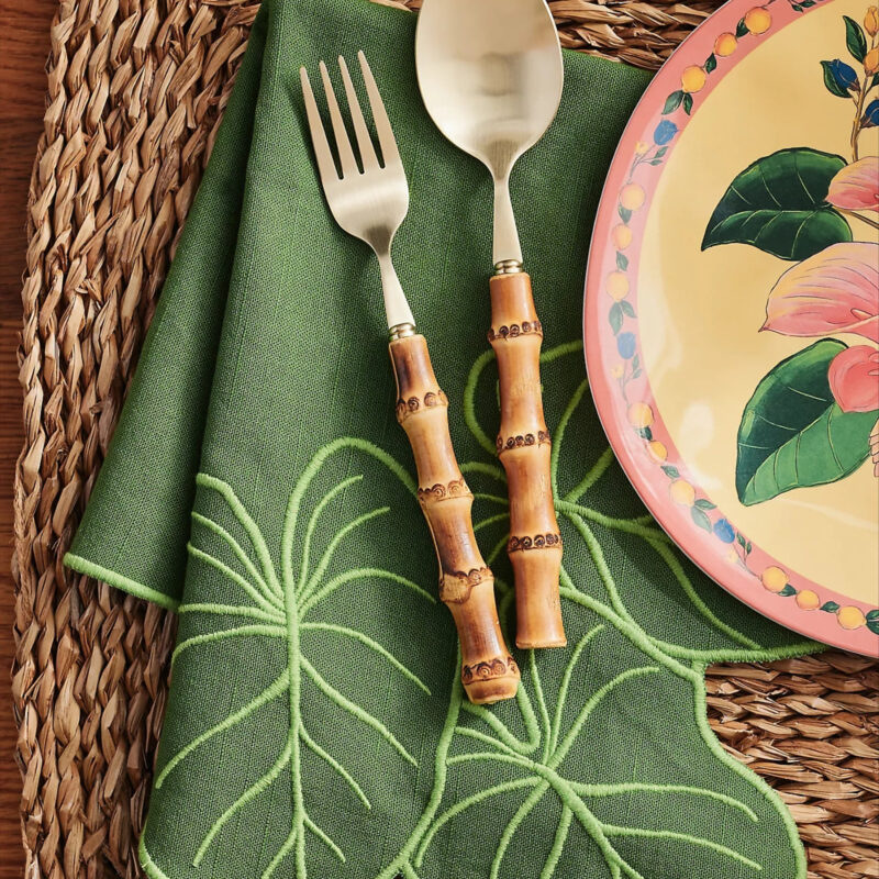 Farm Rio x Anthropologie Embroidered Napkin, Set of 2