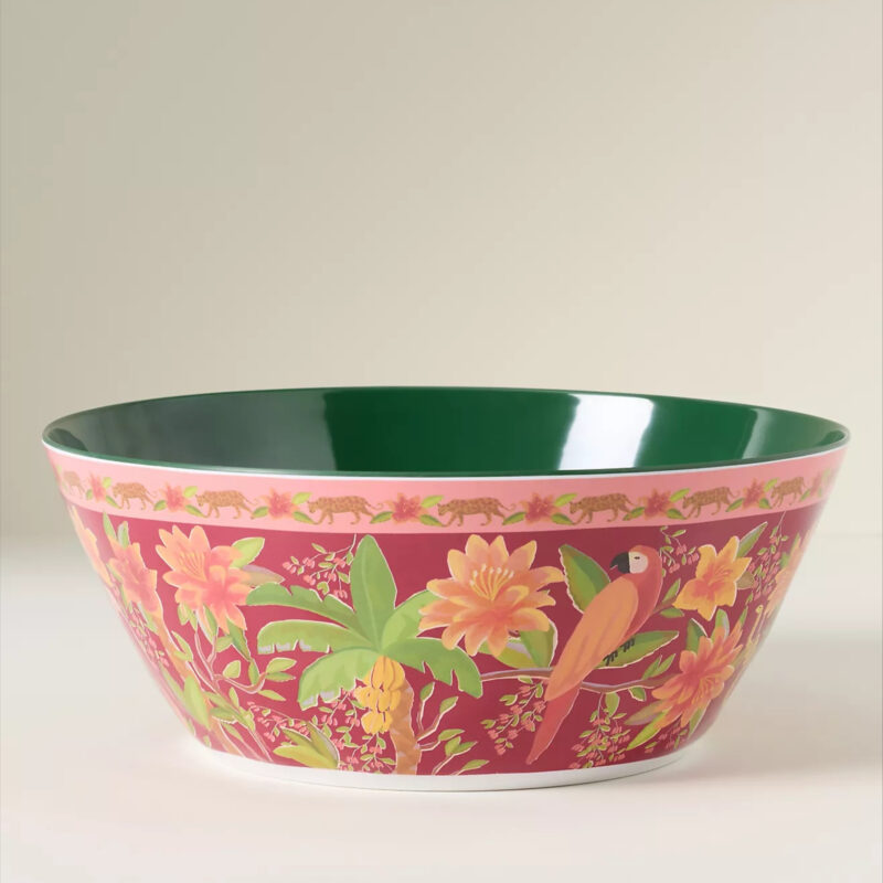 Farm Rio x Anthropologie Melamine Serving Bowl