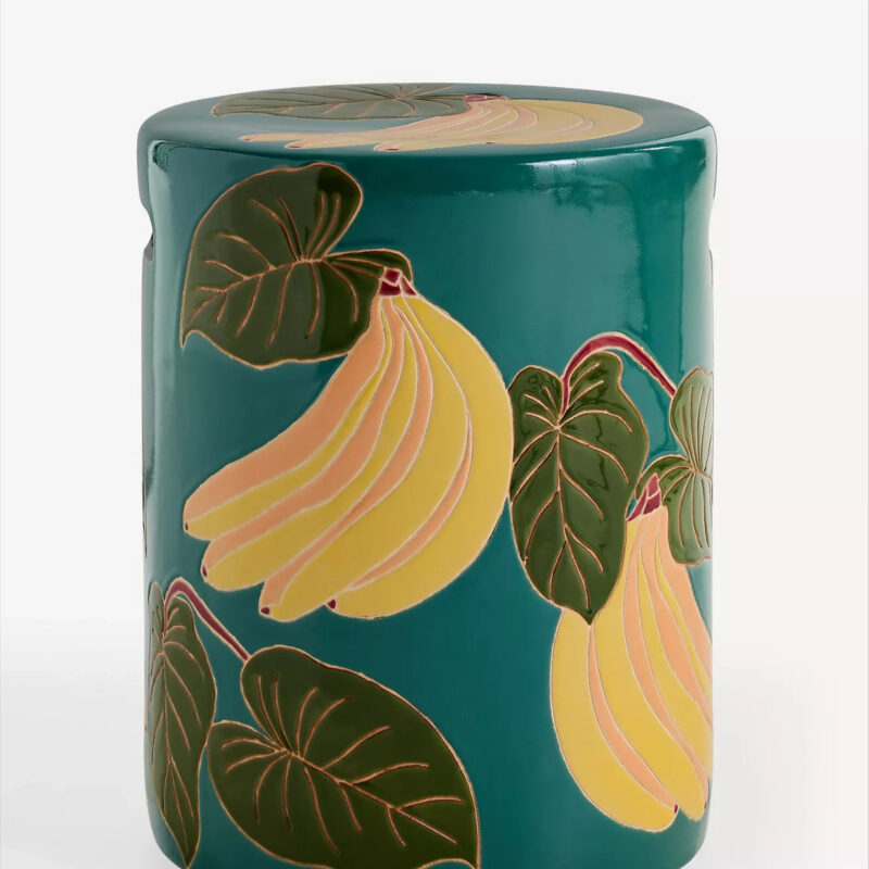 Farm Rio x Antropologie Ceramic Side Table