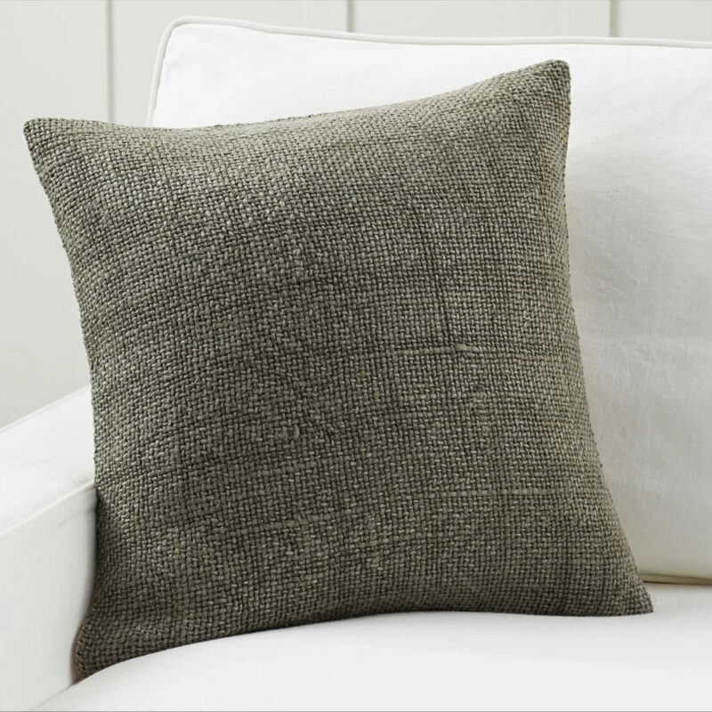 Faye Linen Textured Pillow