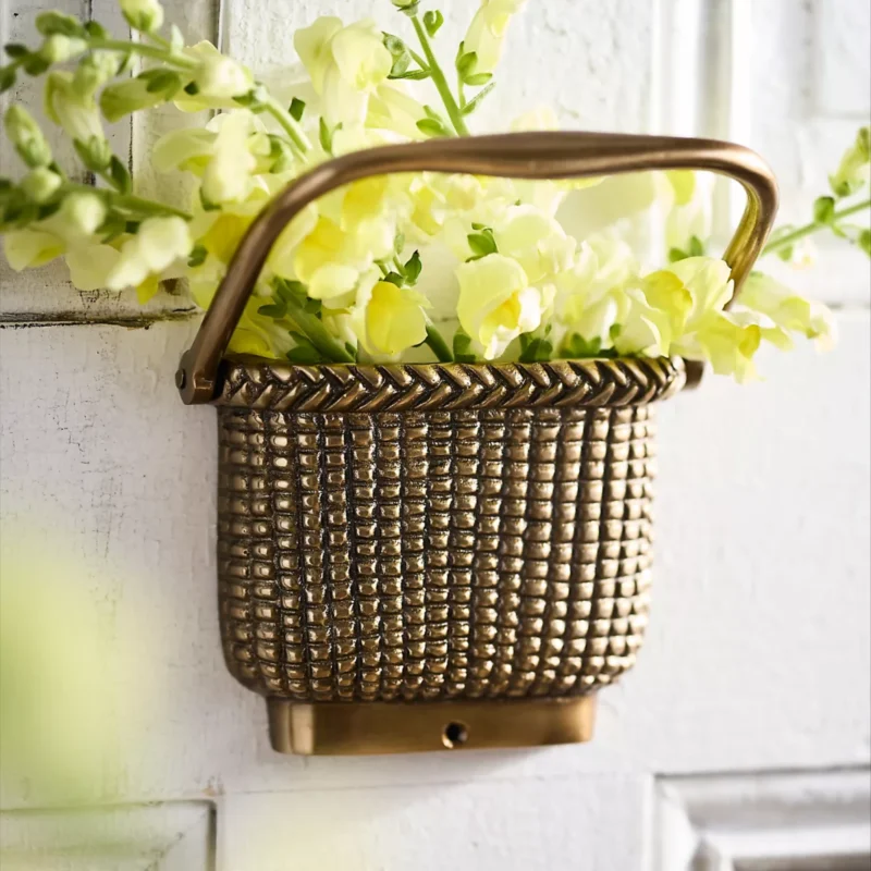 Fillable Basket Door Knocker