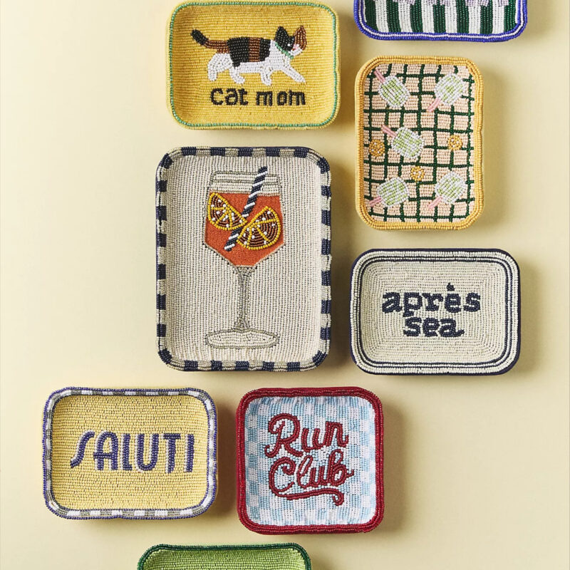 Fiona Beaded Trinket Dish