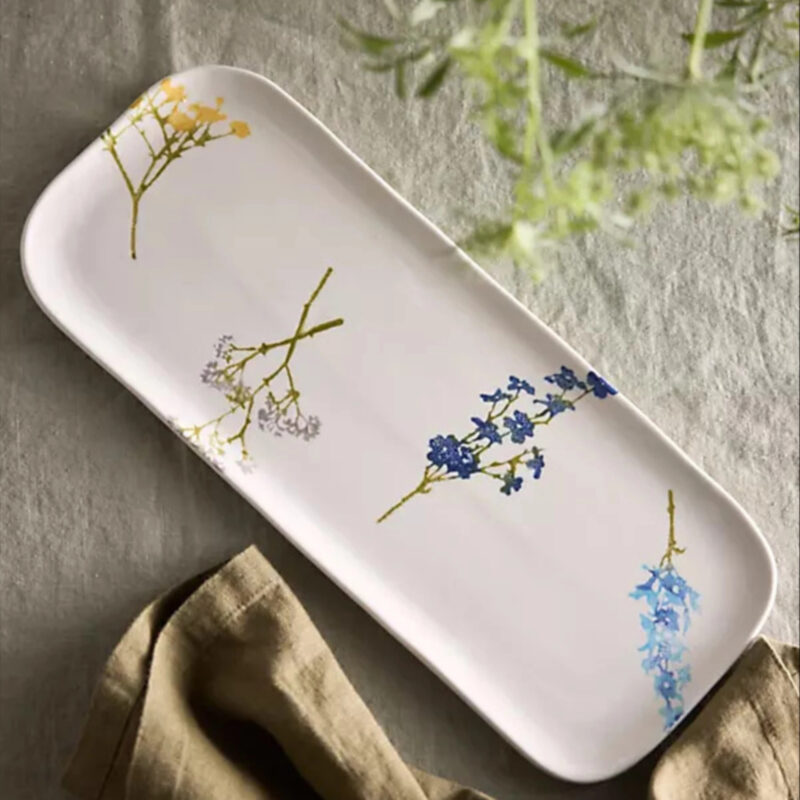 Floral Bunches Serving Tray at Terrain
