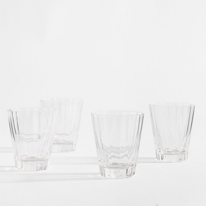 Fluted Tumblers - Set of 4