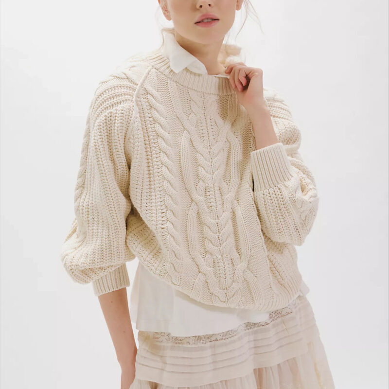 Frankie Cable Knit Sweater