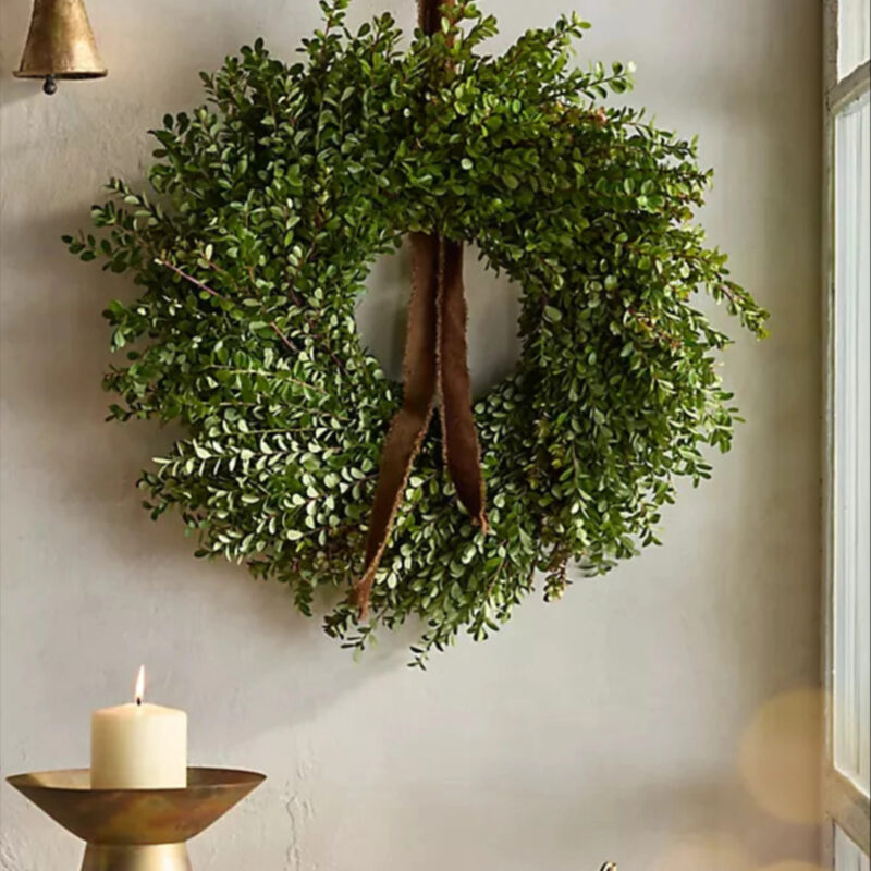 Fresh Boxwood Wreath