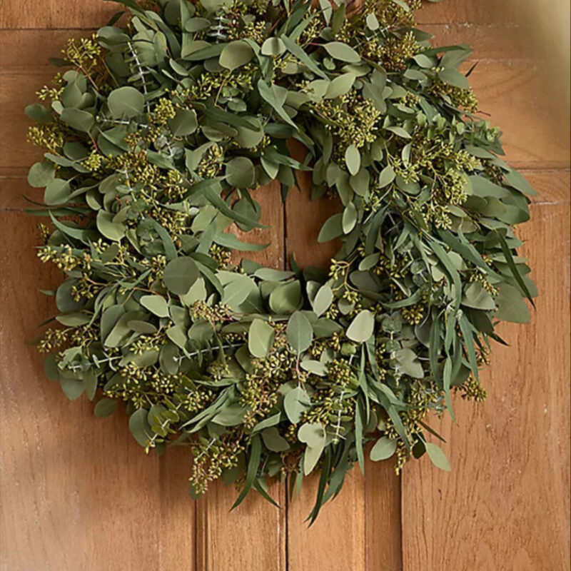 Fresh Tri-Eucalyptus Wreath