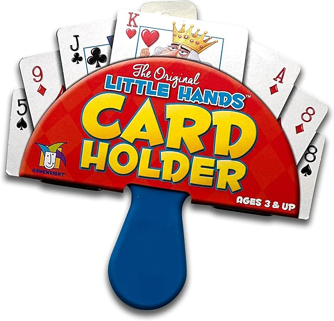 Gamewright - The Original Little Hands Playing Card Holder - Card Game Accessory