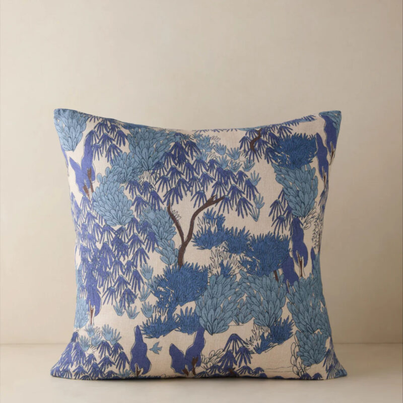 Garden Walk Linen Pillow
