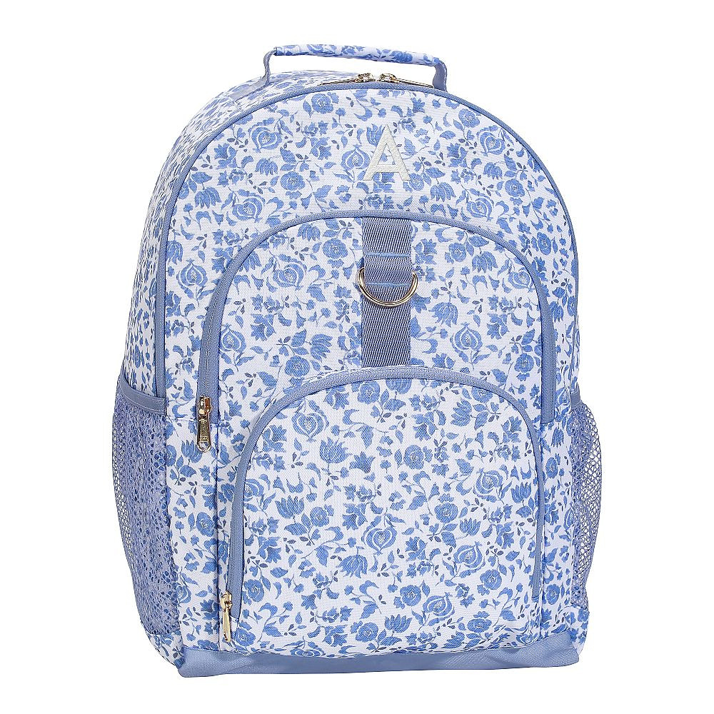 Gear-Up Blue Ditsy Backpack