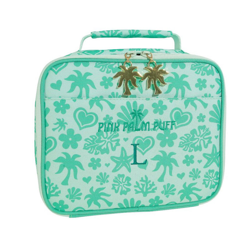 Gear-Up Pink Palm Puff Aqua Cold Pack Lunch