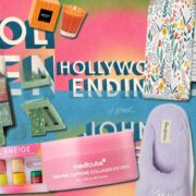 A layered collage of gifts under $25 from Gifts for Friends Under $40