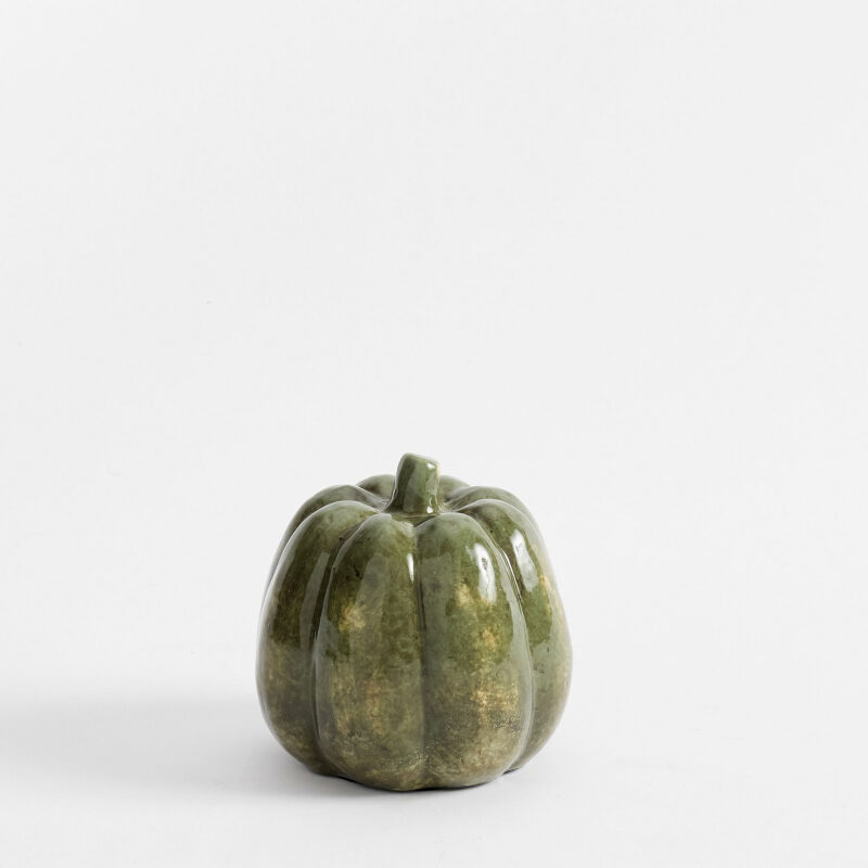 Glossy Green Pumpkin