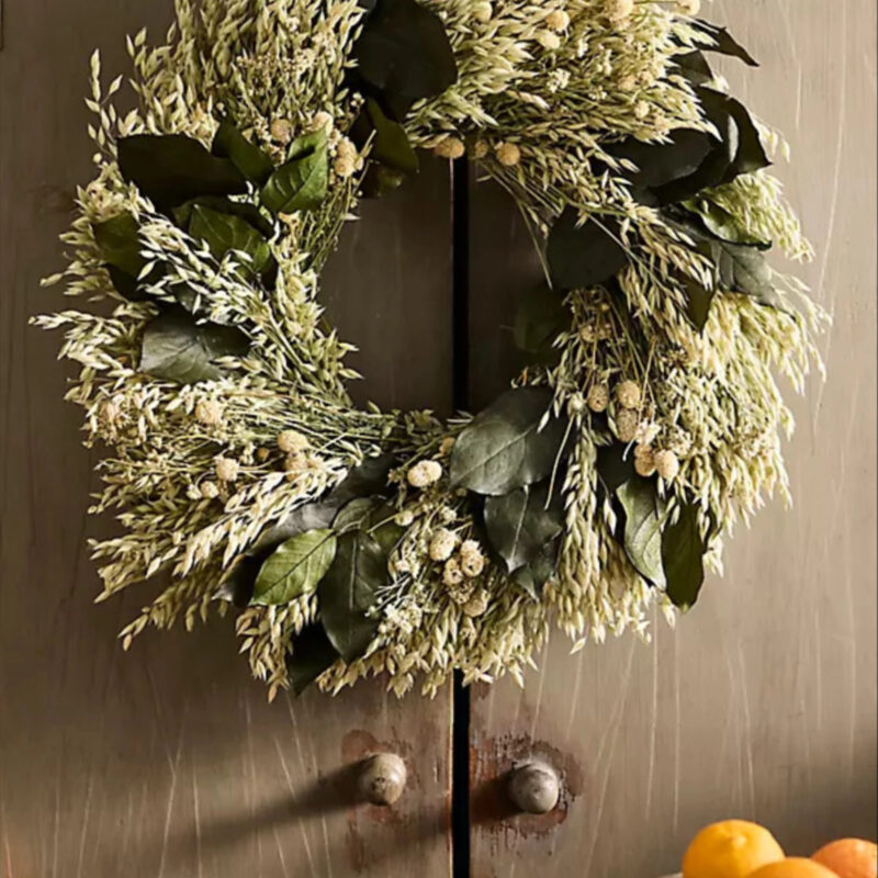 Green Dream Dried Wreath
