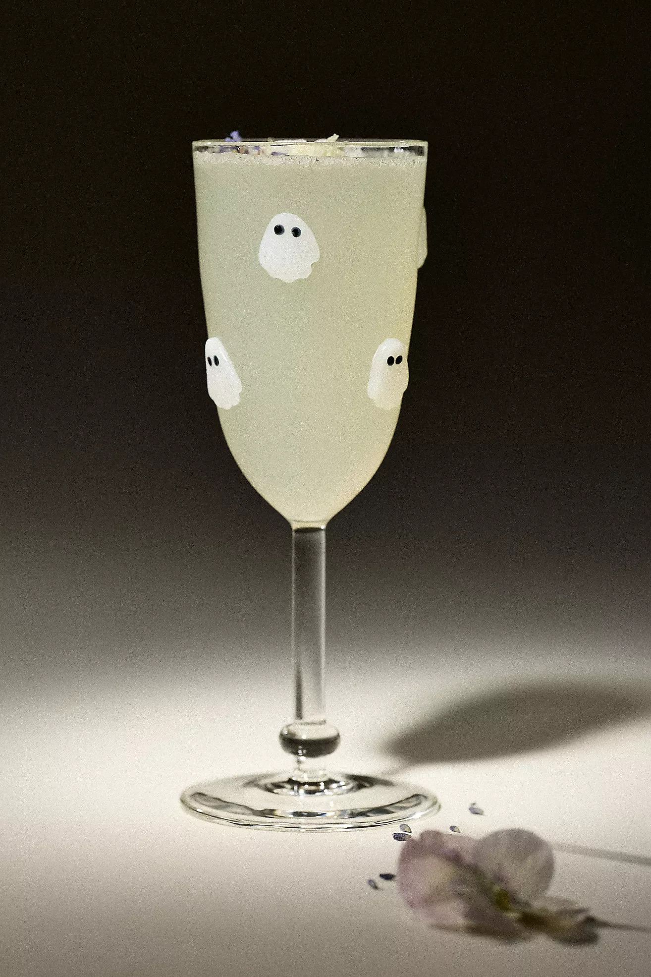Halloween Icon Flute Glass