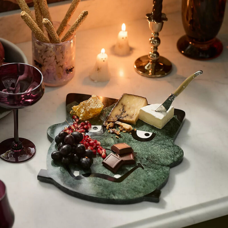 Halloween Marble Cheese Board