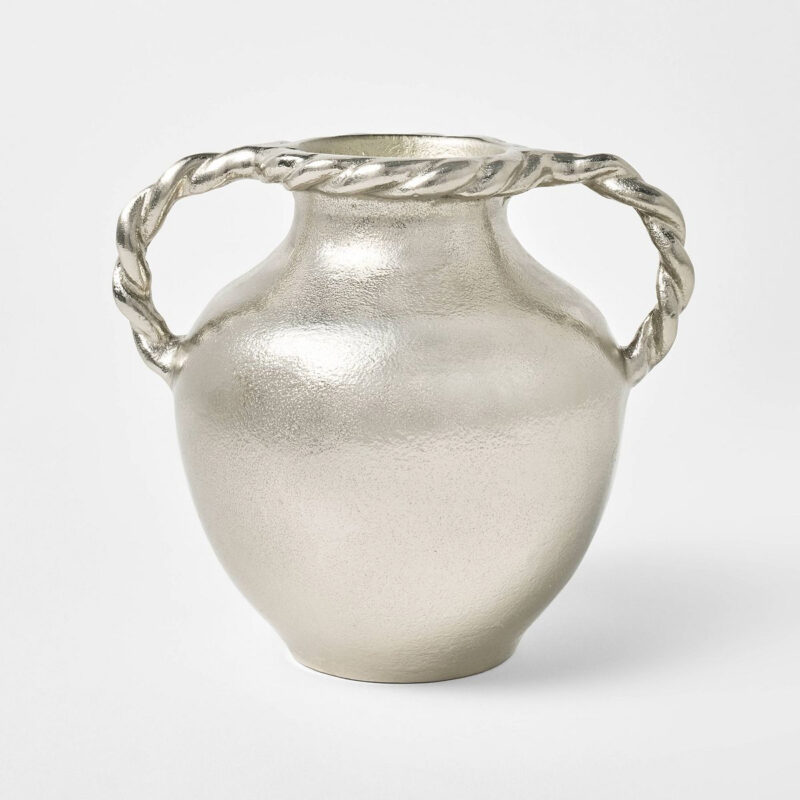 Handled Vase Silver - Threshold™ designed with Studio McGee