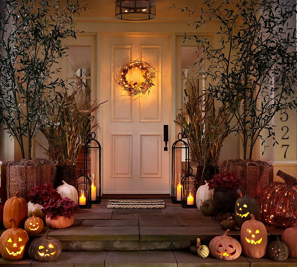 Handmade Terracotta Jack O' Lantern