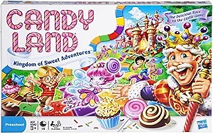 Hasbro Gaming Candy Land Kingdom of Sweet Adventures Board Game for Kids, Gifts 