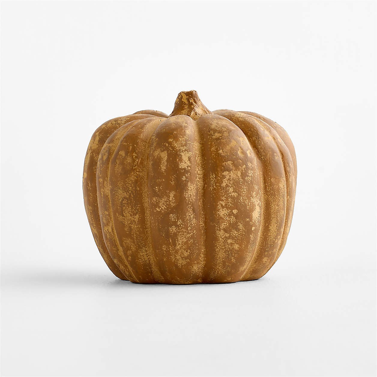 Heirloom Outdoor Small Auburn Pumpkin | Crate & Barrel