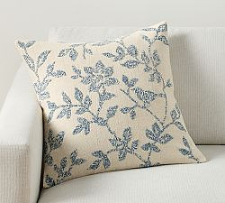 Hermosa Floral Embroidered Pillow Cover