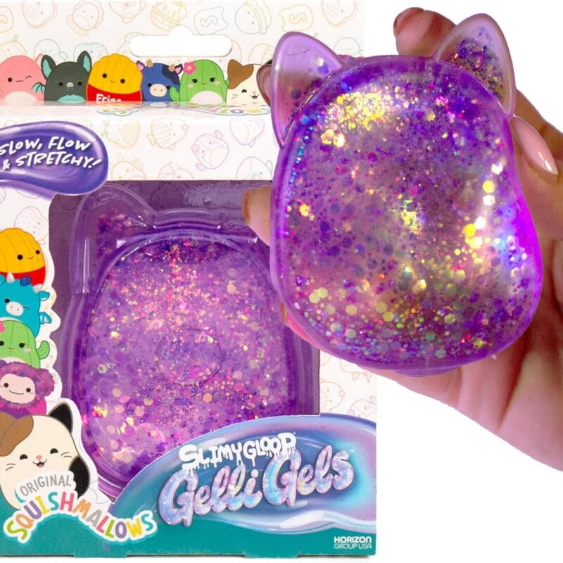 Horizon Group USA Slimygloop Gelli Gels, Purple Squishmallows
