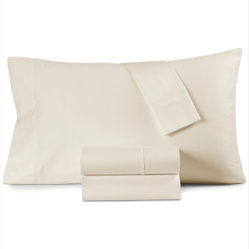 Hotel Collection 525 Thread Count Egyptian Cotton 3-Pc. Sheet Set, Twin, Exclusively at Macy's - Ivory