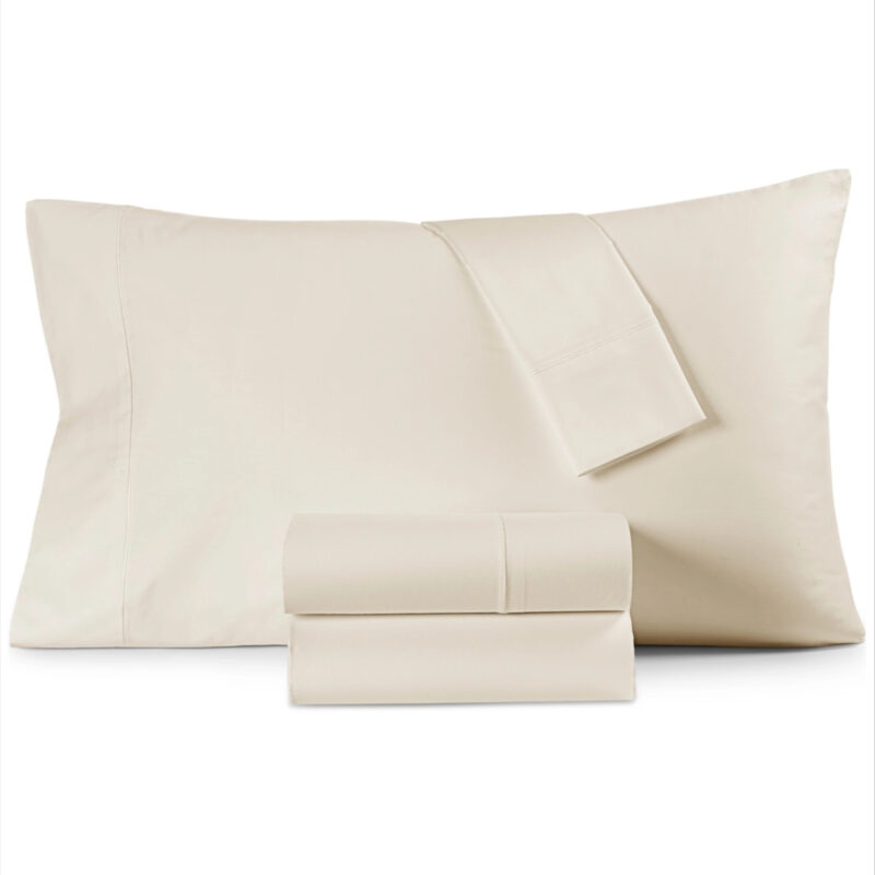 Hotel Collection 525 Thread Count Egyptian Cotton 4-Pc. Sheet Set, King, Exclusively at Macy's - Ivory
