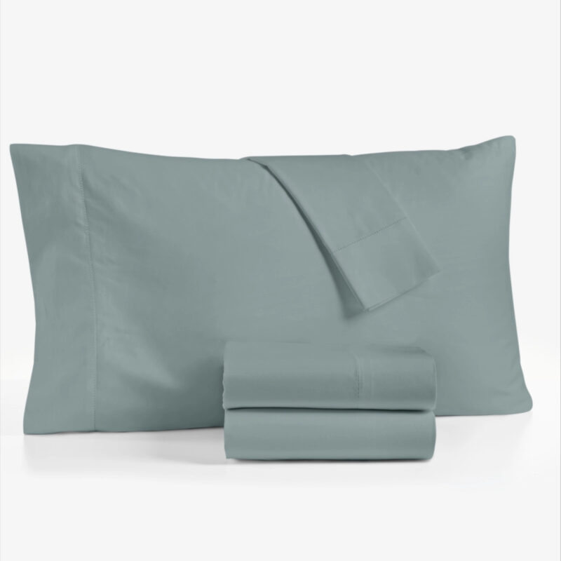 Hotel Collection 680 Thread Count 100% Supima Cotton Sheet Set, Queen, Exclusively at Macy's - Mineral